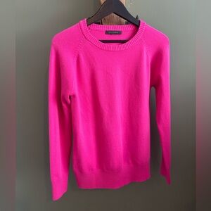 192.) French Connection / Bright Pink Sweater